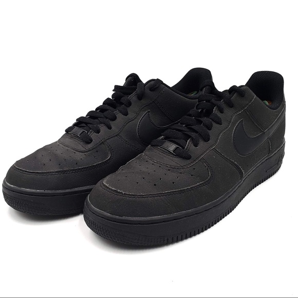 Nike | Shoes | 23 Nike Air Force 1 Black Af1 82 Low Top | Poshmark
